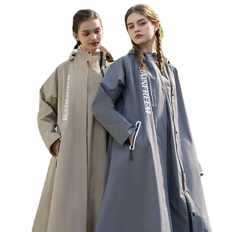เสื้อกันฝนผ้าไนลอน 190T รุ่นล่ - Camping Rain Poncho บทวิจารณ์และราคา