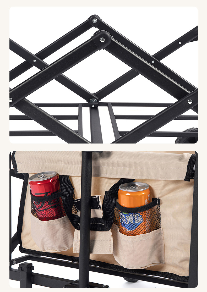 รถเข็นอเนกประสงค์สำหรับเด็ก ใช - Outdoor Camping Trolley บทวิจารณ์และราคา