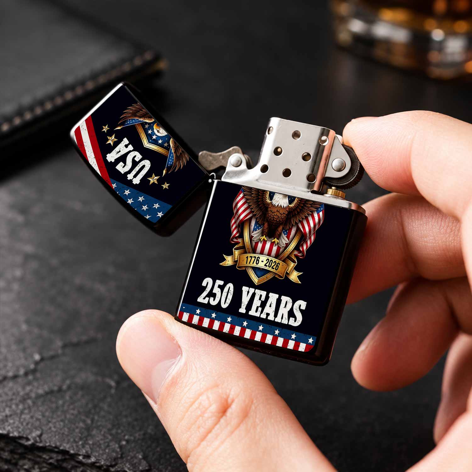ไฟแช็กฉลองครบรอบ 250 ปีสหรัฐอเ - Outdoor Camping Usa บทวิจารณ์และราคา