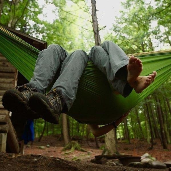 เปลญวนผ้าโพลีเอสเตอร์แบบพกพา น - Bed Outdoor Camping บทวิจารณ์และราคา