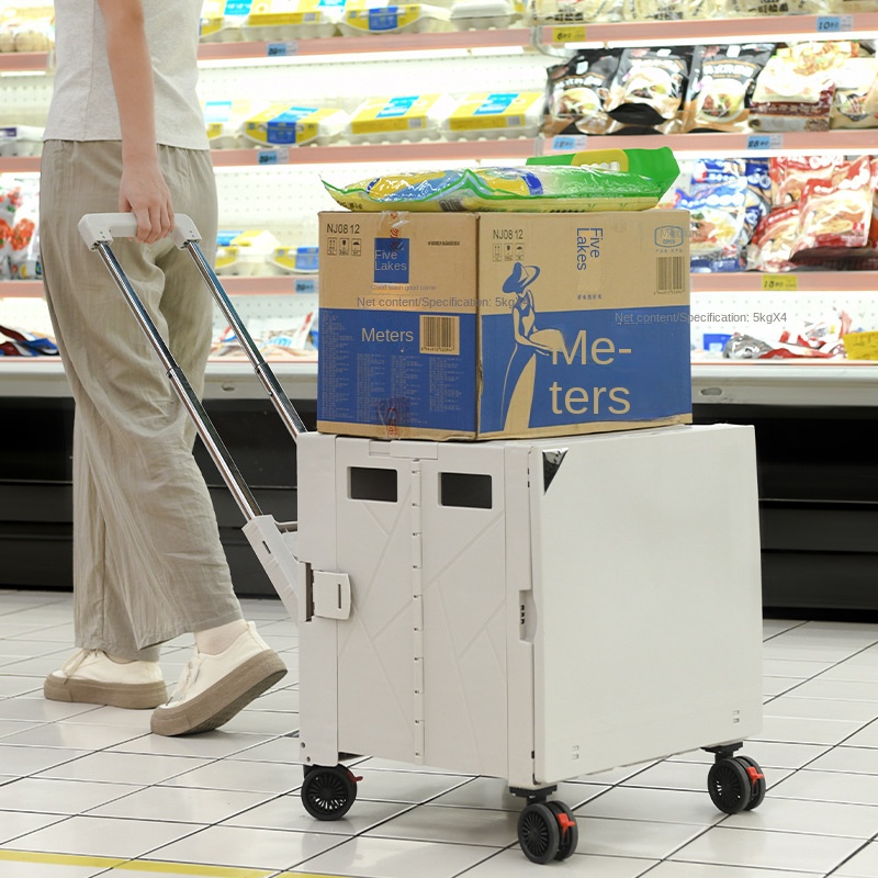 รถเข็นพับได้สำหรับแคมป์ปิ้งและ - Outdoor Camping Trolley บทวิจารณ์และราคา