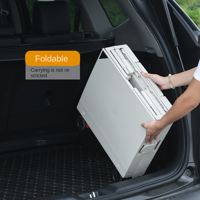 รถเข็นพับได้สำหรับแคมป์ปิ้งและ - Outdoor Camping Trolley บทวิจารณ์และราคา