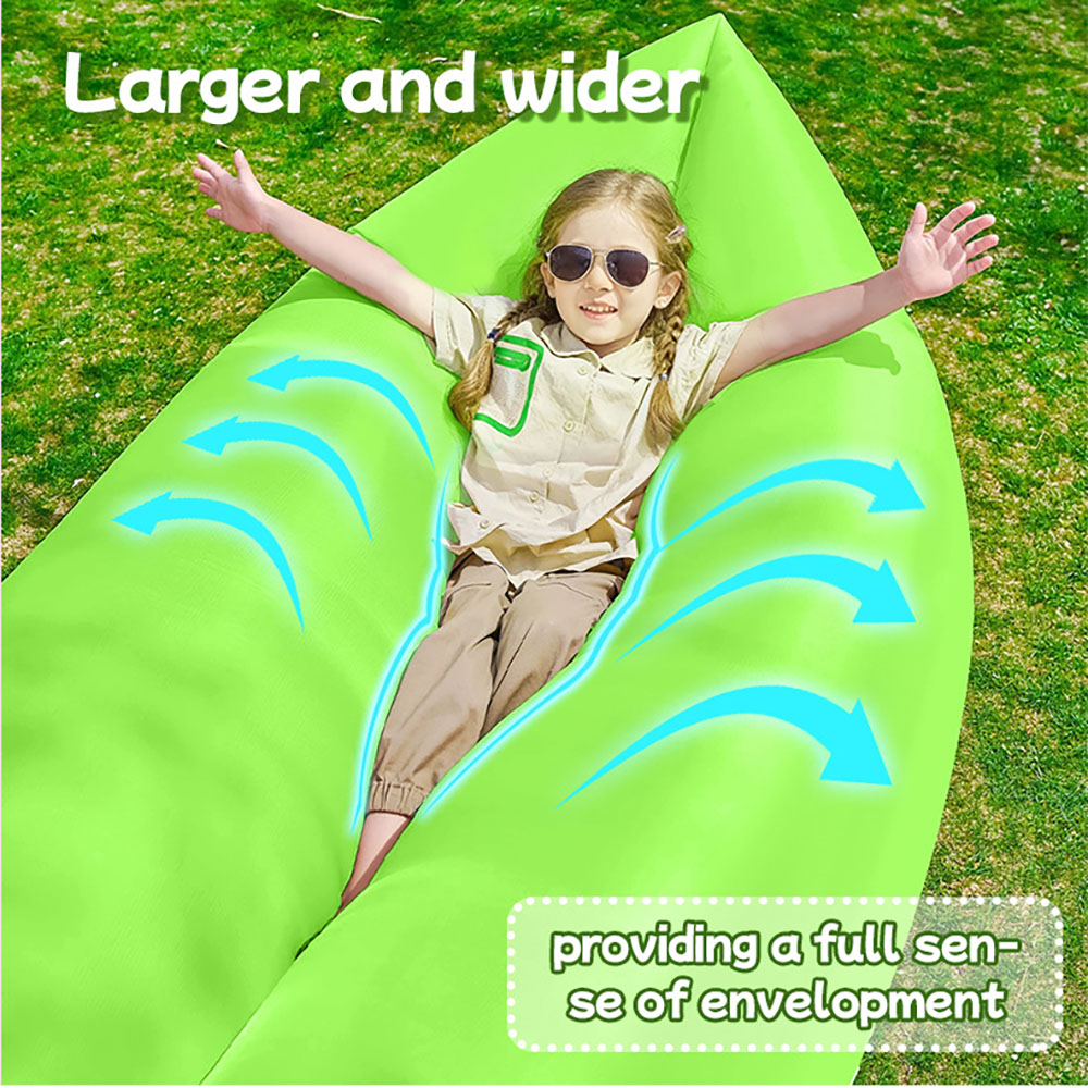 โซฟาเป่าลมแบบพกพา หลากสี สำหรั - Bed Outdoor Camping บทวิจารณ์และราคา
