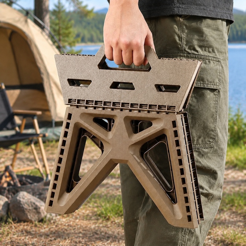 เก้าอี้พับแบบพกพา รองรับน้ำหนั - Outdoor Camping Rugs บทวิจารณ์และราคา