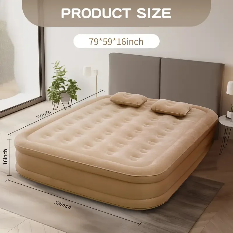 ที่นอนลมสำหรับแคมป์ปิ้งแบบพกพา - Bed Outdoor Camping บทวิจารณ์และราคา