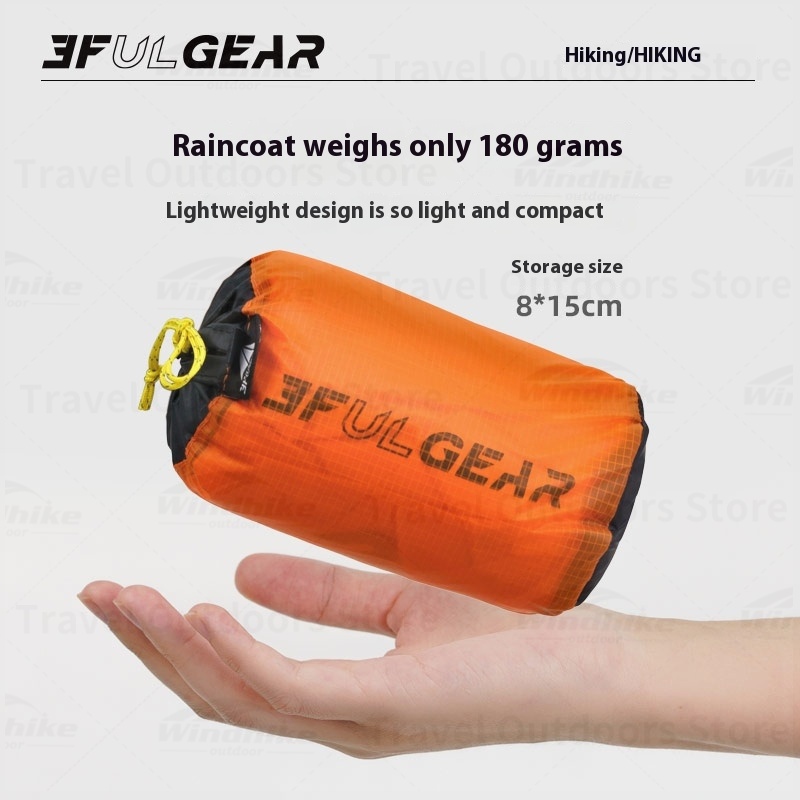 3F UL GEAR 2026 เสื้อกันฝนสำหร - Camping Rain Poncho บทวิจารณ์และราคา