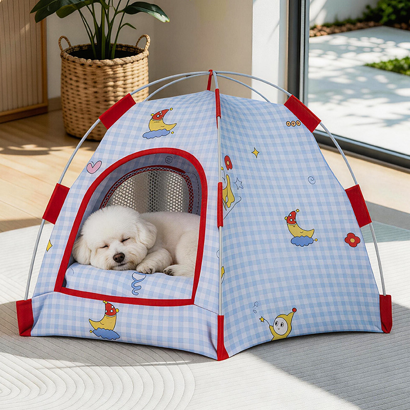 เต็นท์สำหรับสุนัขและที่นอนสำหร - Outdoor Camping Dog Bed บทวิจารณ์และราคา