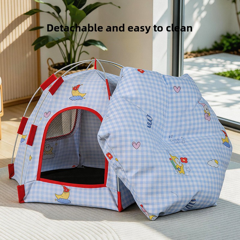 เต็นท์สำหรับสุนัขและที่นอนสำหร - Outdoor Camping Dog Bed บทวิจารณ์และราคา