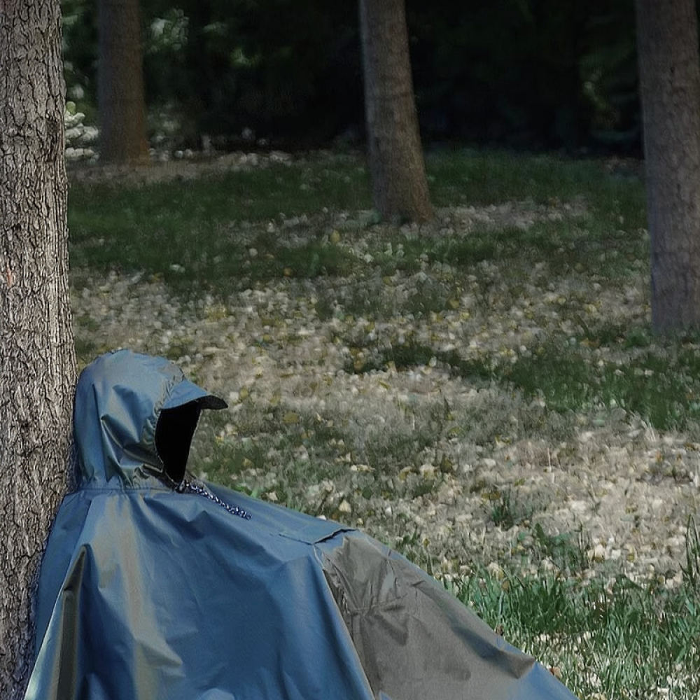 เสื้อกันฝนแบบมีฮู้ด 3-in-1 ทนท - Camping Rain Poncho บทวิจารณ์และราคา
